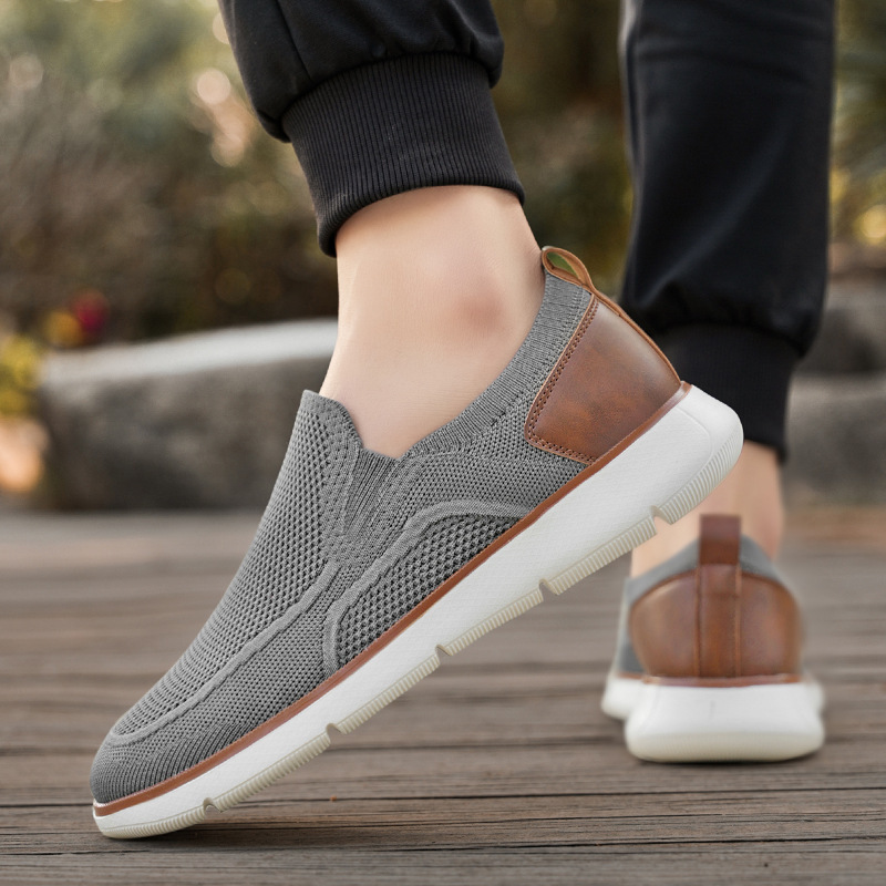 Breathable Fly Woven Mesh Men's Casual Shoes foto 5
