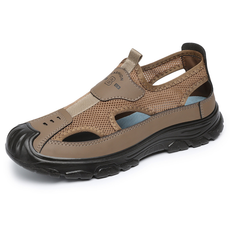 Men's Sandals Breathable Mesh Cutout Outdoor Wading Shoes foto 4