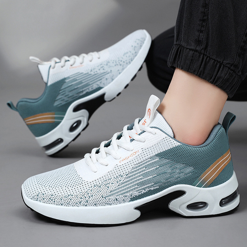 Summer New Flying Woven Air Cushion Sneaker foto 2
