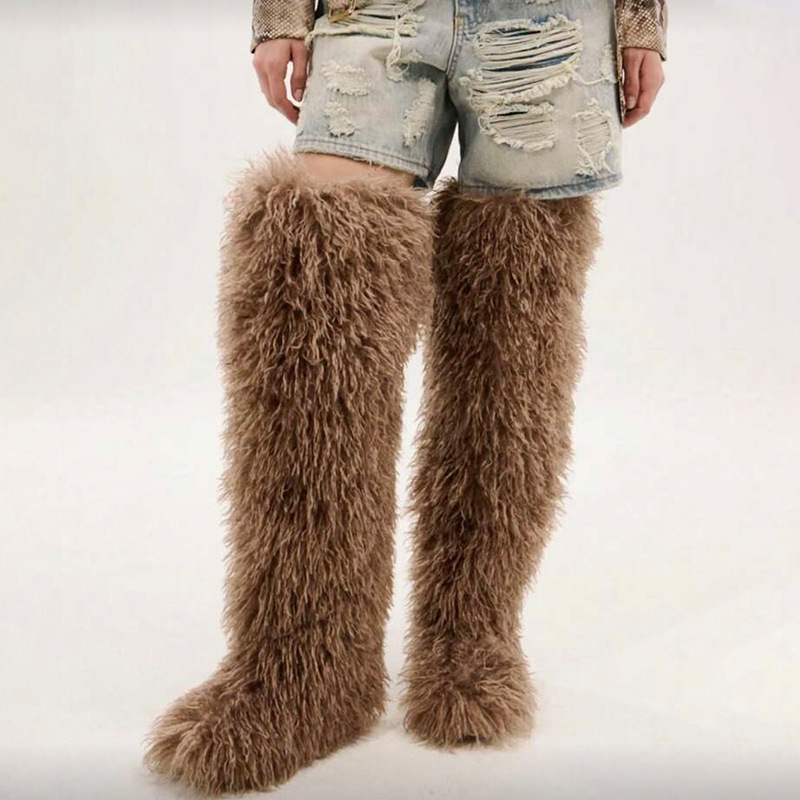 72cm Thigh-high Boots For Fall And Winter foto 3