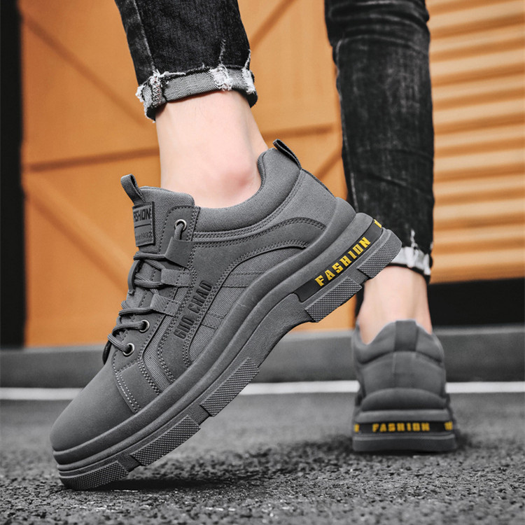 Autumn And Winter Thick Bottom Work Non-slip Wear-resistant Men's Labor Protection Tide foto 5