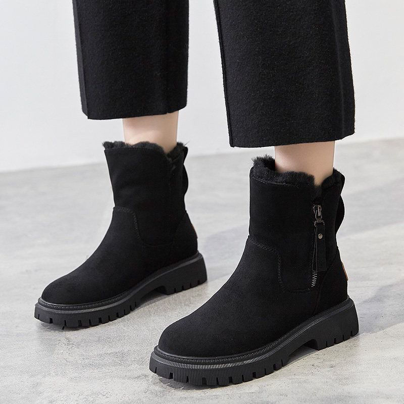 Womens Thick Insulated Snow Boots With Sherpa Lining foto 5