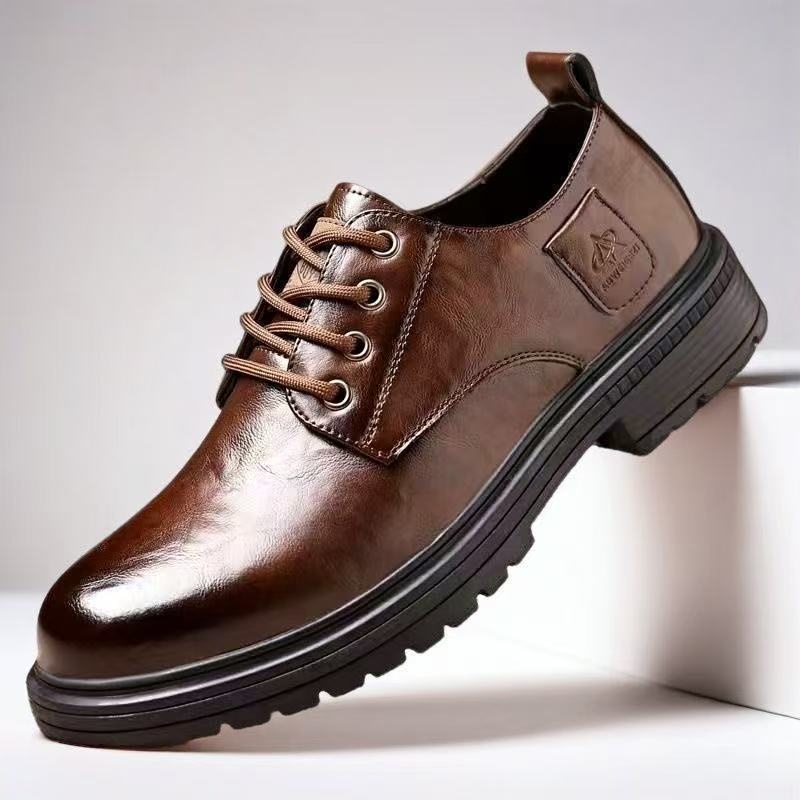 Casual, Breathable, Versatile Lace-up Slip-on Loafer Shoes foto 2