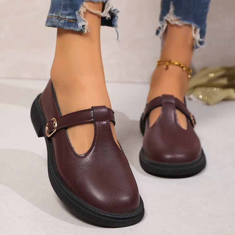 Word Buckle Stylish Casual Shoes Women foto 2