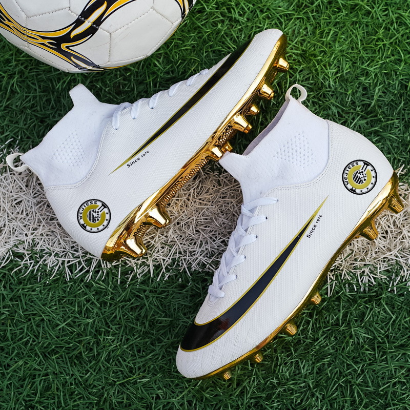Training Special High-top Gold-plated Bottom Soccer Shoes foto 3