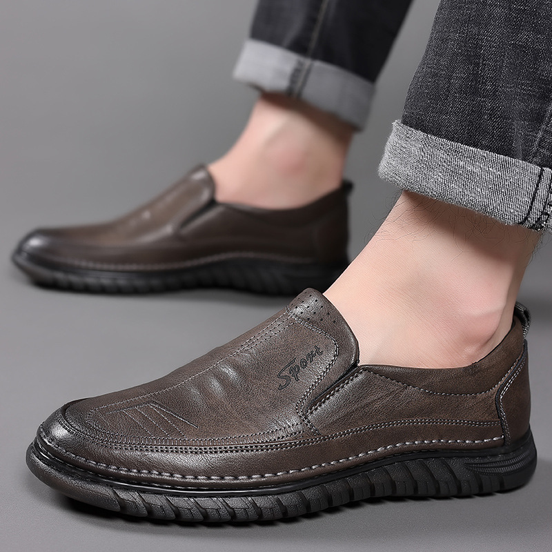 Men's Breathable Soft Surface Casual Shoes foto 2