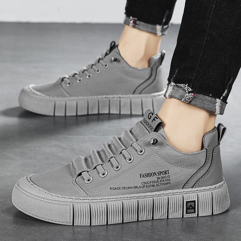 Summer Breathable Casual Slip-On Ice Silk Mens Sneakers foto 3