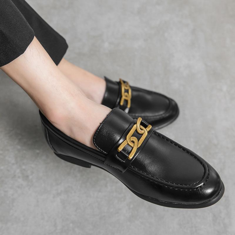 Men's British-style Business Formal Casual Leather Shoes foto 4