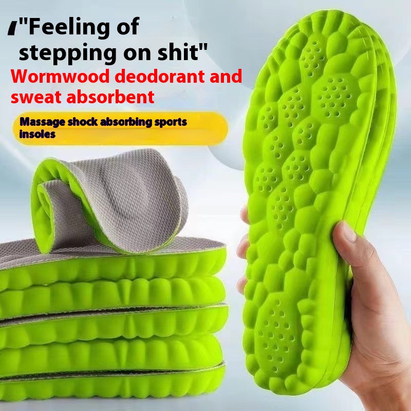 Insole Sports Shock Absorption Arch Support High Elastic Running Military Training foto 5
