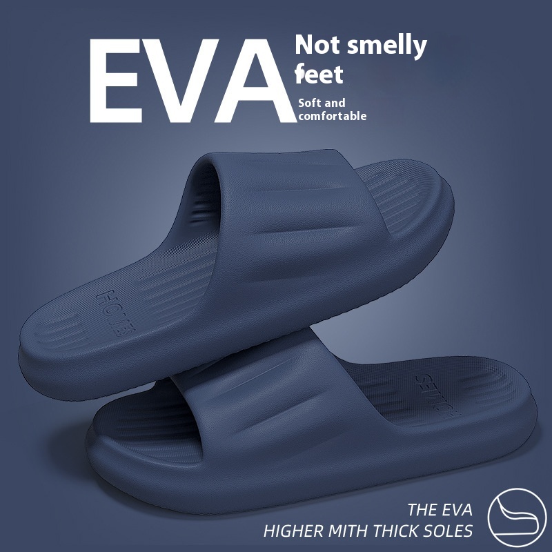 Eva Deodorant Household Bathroom Slip-on Slippers foto 2