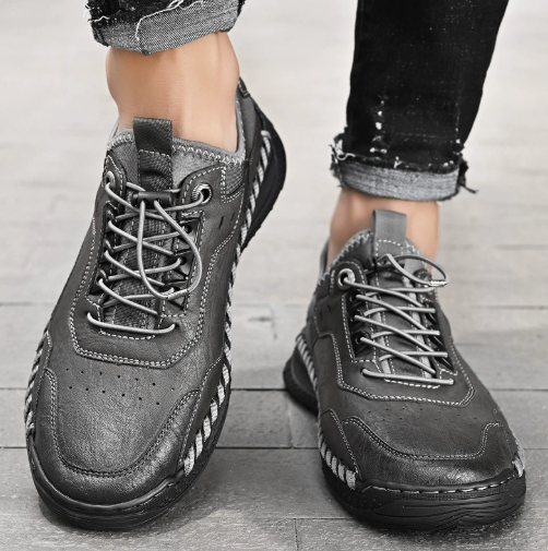 Men's Springautumn Hand-stitched Sneakers foto 4