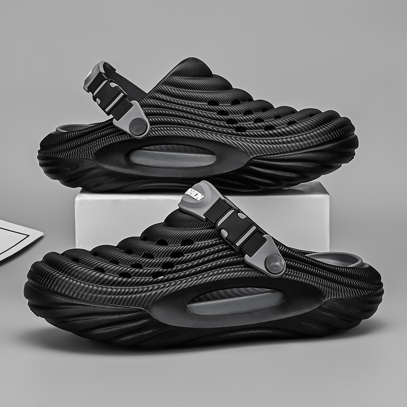 Men's Simple And Stylish Casual Platform Slippers foto 5
