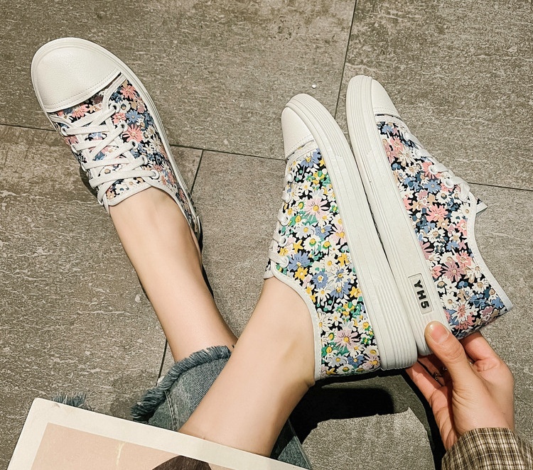 Breathable Versatile Cross-border Student Cloth Shoes foto 5