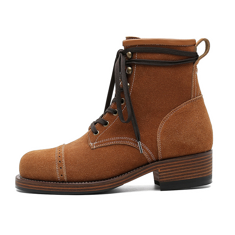 Retro New Style Motorcycle Martin Short Boots foto 5