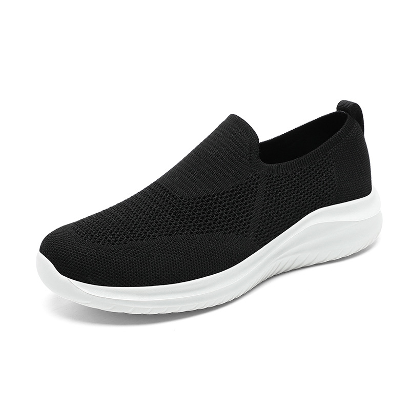 Mesh Flying Woven Breathable Loafers Comfortable All-match Shoes foto 2