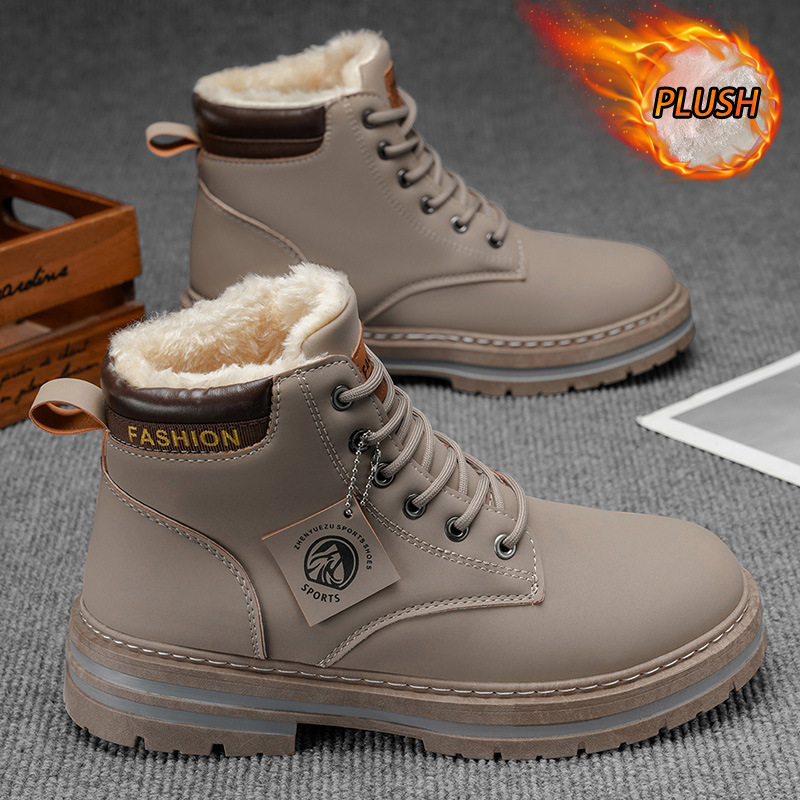 Men's Vintage Versatile Casual Boots foto 3
