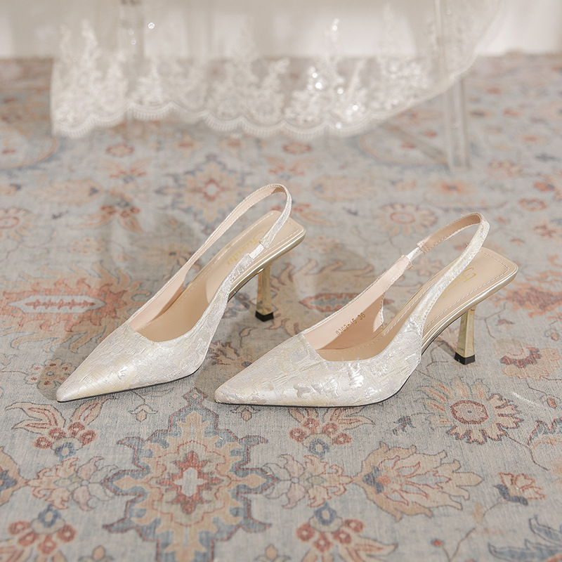 Chinese-style Casual High Heels For Women foto 3