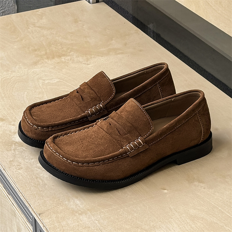 New Vintage Old Coin-style Loafers For Men foto 4
