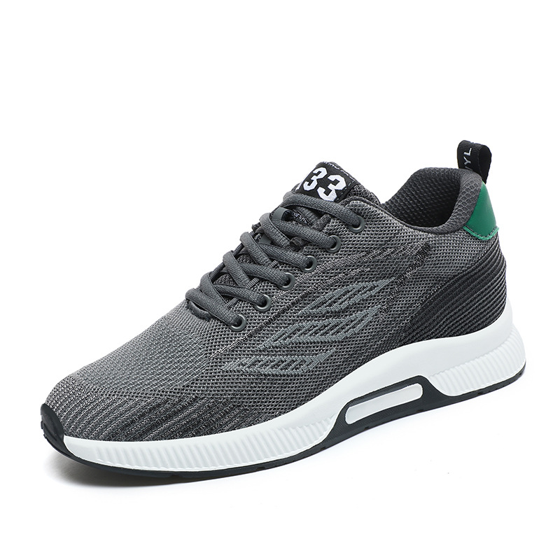 Flyknit Breathable Height Increasing Insole Men's Shoes Increased 6CM foto 5