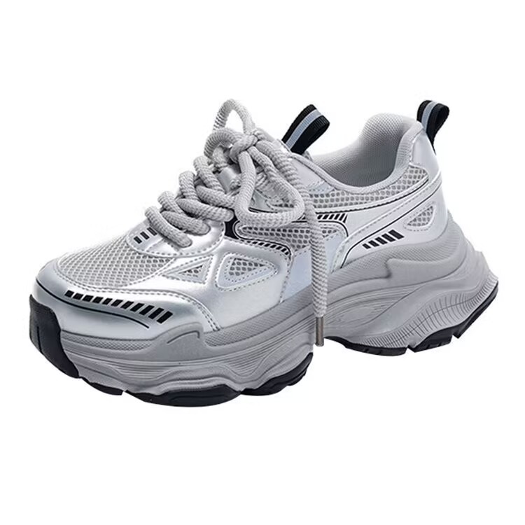 Platform Mesh Elevator Breathable All-matching And Lightweight Sports Casual Shoes foto 2