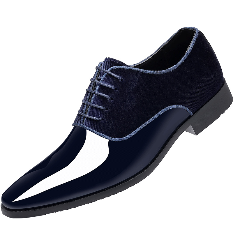 Men's Formal Business Leather Shoes Lightweight Trendy foto 5