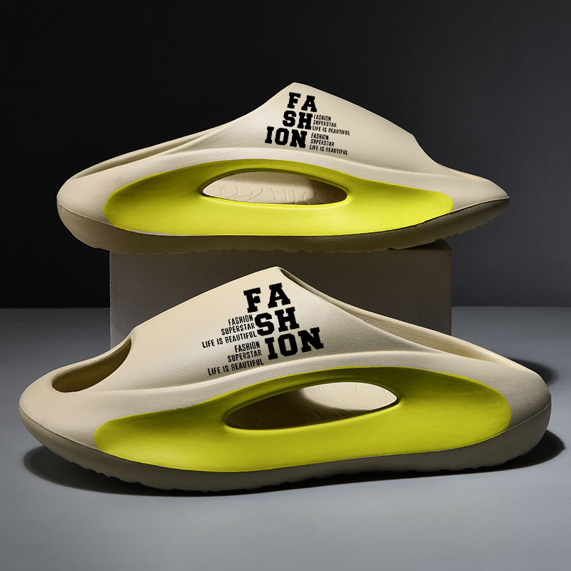 Casual Soft Bottom Men's Non-slip Platform Slippers foto 5