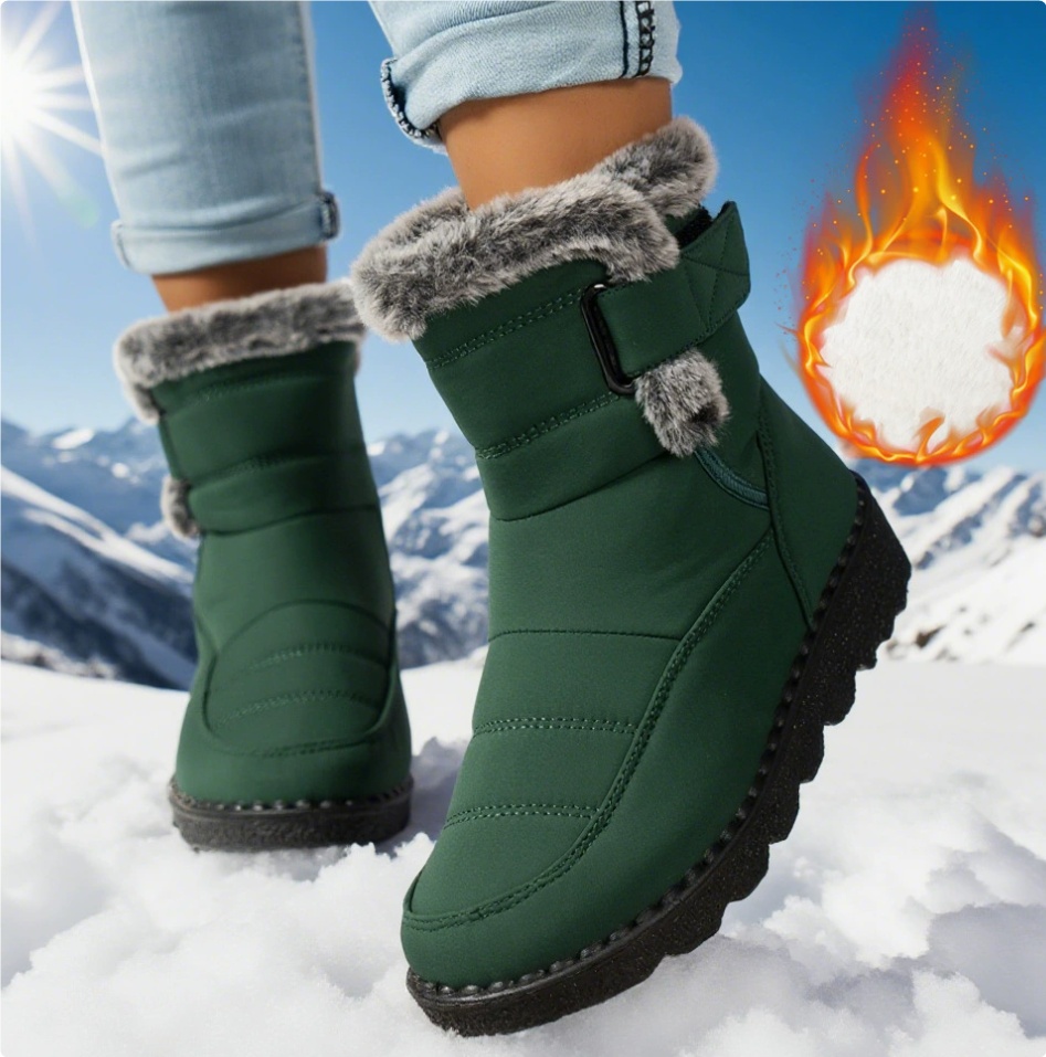 Women's Snow Boots Plus Size Wear-resistant Comfortable Warm Boots foto 2
