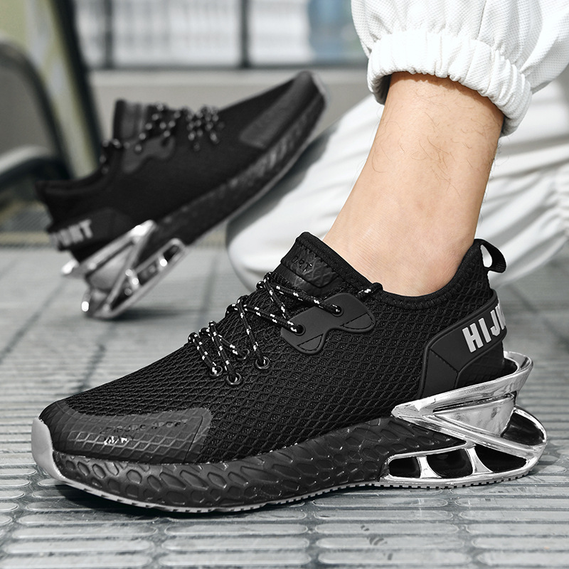 Electroplating Blade Men's Casual Sports Shoes Breathable foto 2