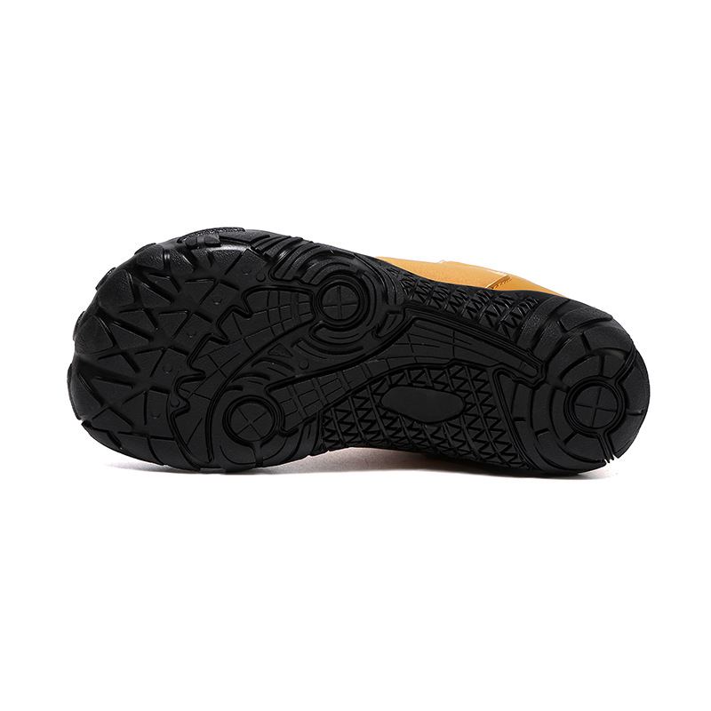 New Children's Five-finger High Cotton-padded Shoes Fleece-lined Warm Outdoor Hiking Climbing foto 5