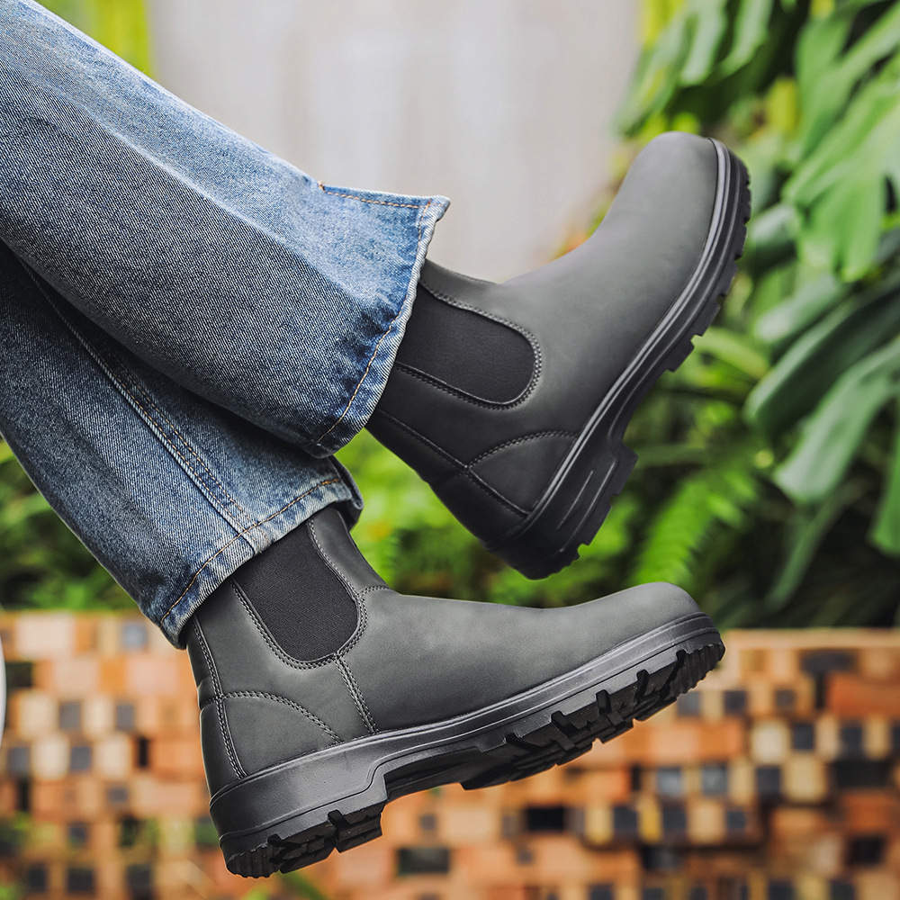 Chelsea Men's Leather Boots foto 2
