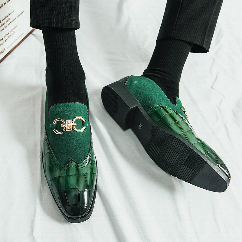 Size Business Fashion Leather Shoes British Casual Shoes foto 3