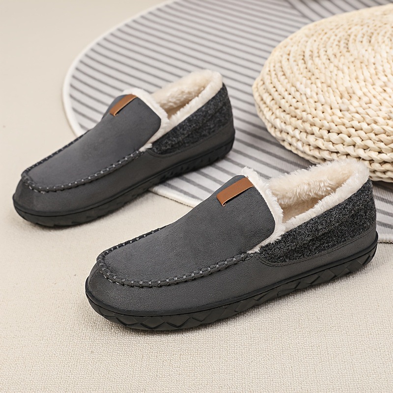 Couple's Thickened Home Slippers Minimalist Casual Style foto 3