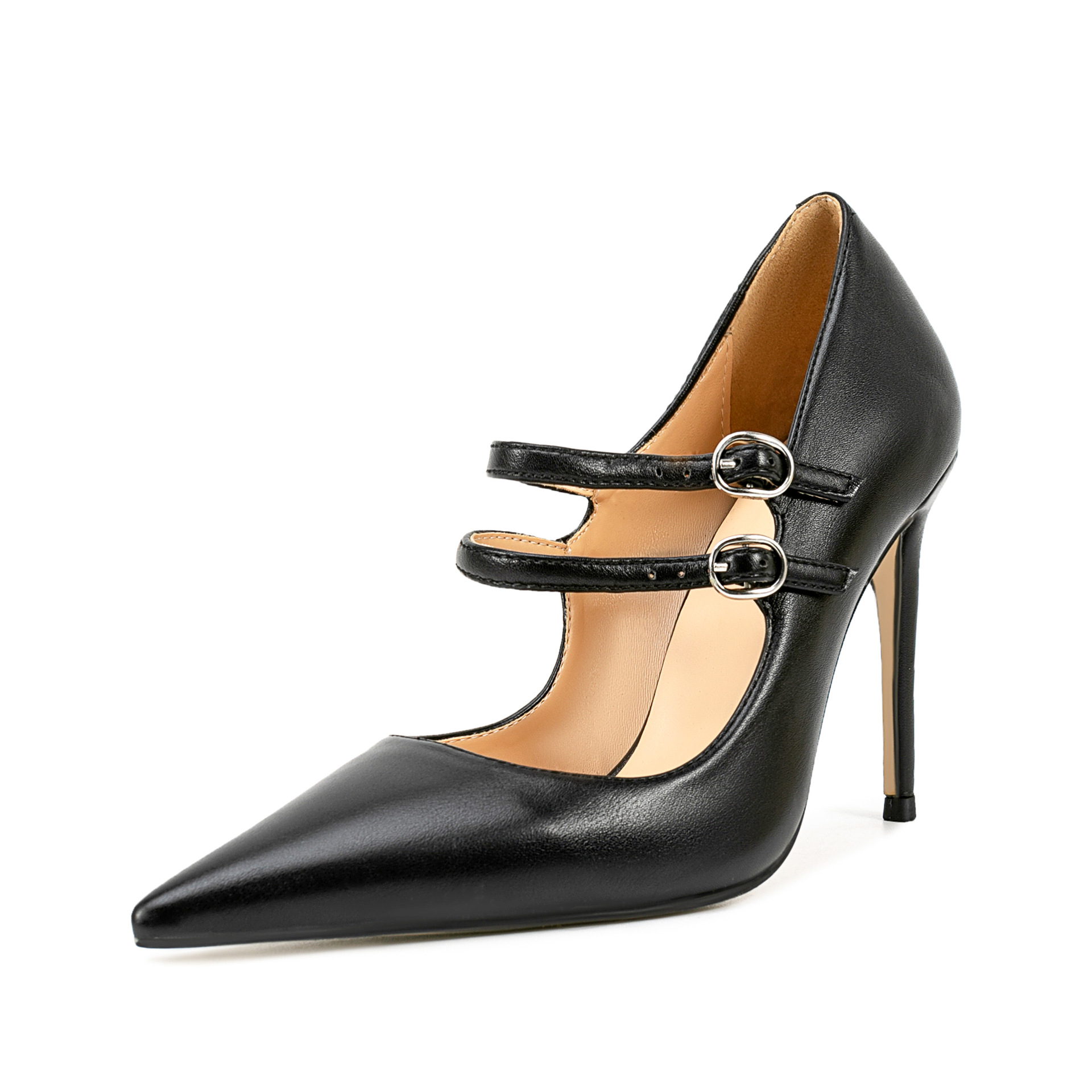 Thin Mary Jane Double Strap High Heels foto 2