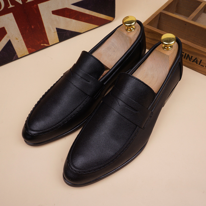 Men's Korean Version Pointed Leather Shoes Are Fashionable foto 4