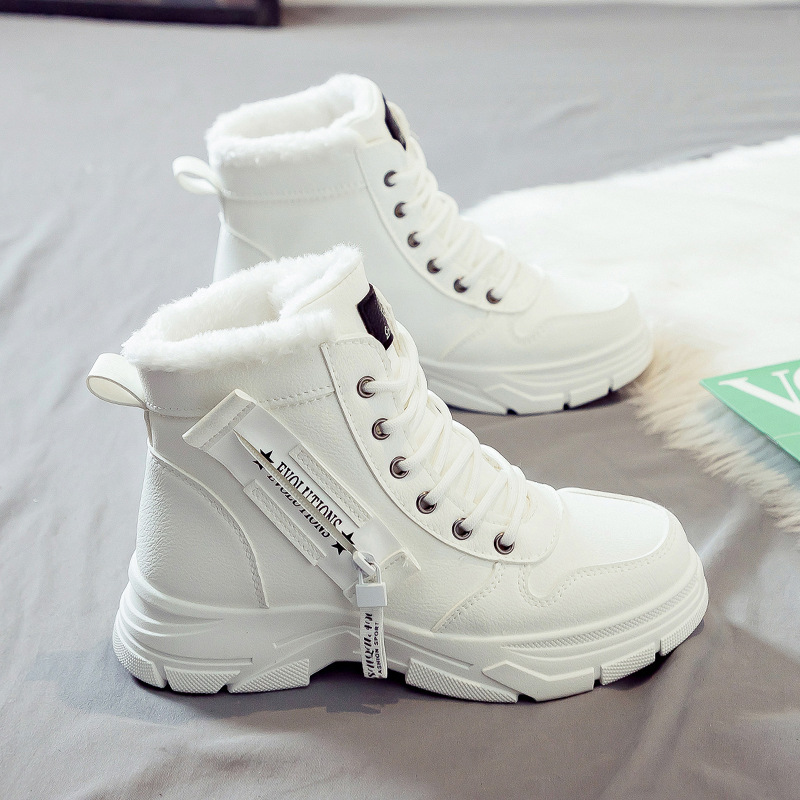 Plus Size Fleece-lined Warm Snow Boots Women foto 3