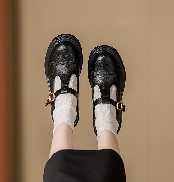 Vintage Mary Jane Hidden Heel Women's Shoes foto 5