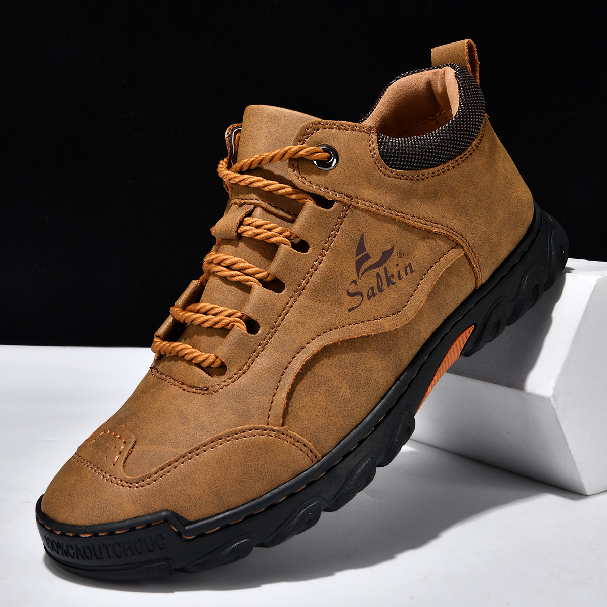 Comfortable Flat Lace-up Casual Shoes For Hiking foto 4