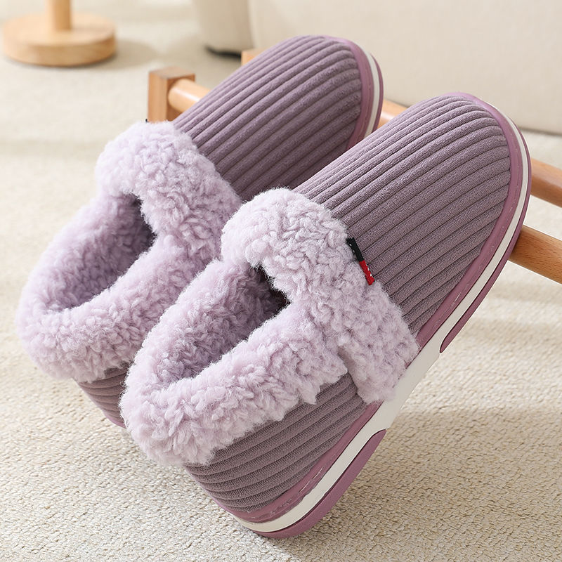 Heat Patches Heel Cotton Slippers Men's foto 3
