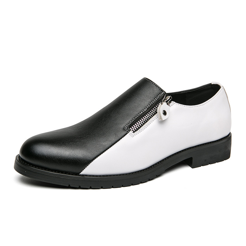 Men's Double Stitching Plus Size Business Shoes foto 5