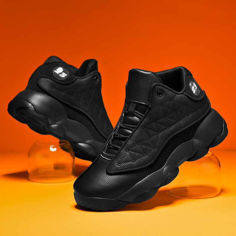 Men's High-top Trend Platform Casual Shoes Plus Size Running foto 4