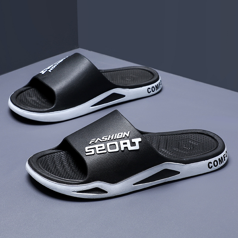 Home Bathroom Non-slip Soft Bottom Home Sandals foto 4