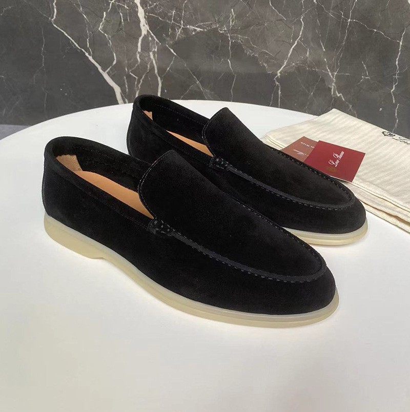 Men's Loafers Summer Casual Frost Flat Shoes Slip-on Driving Shoes foto 3