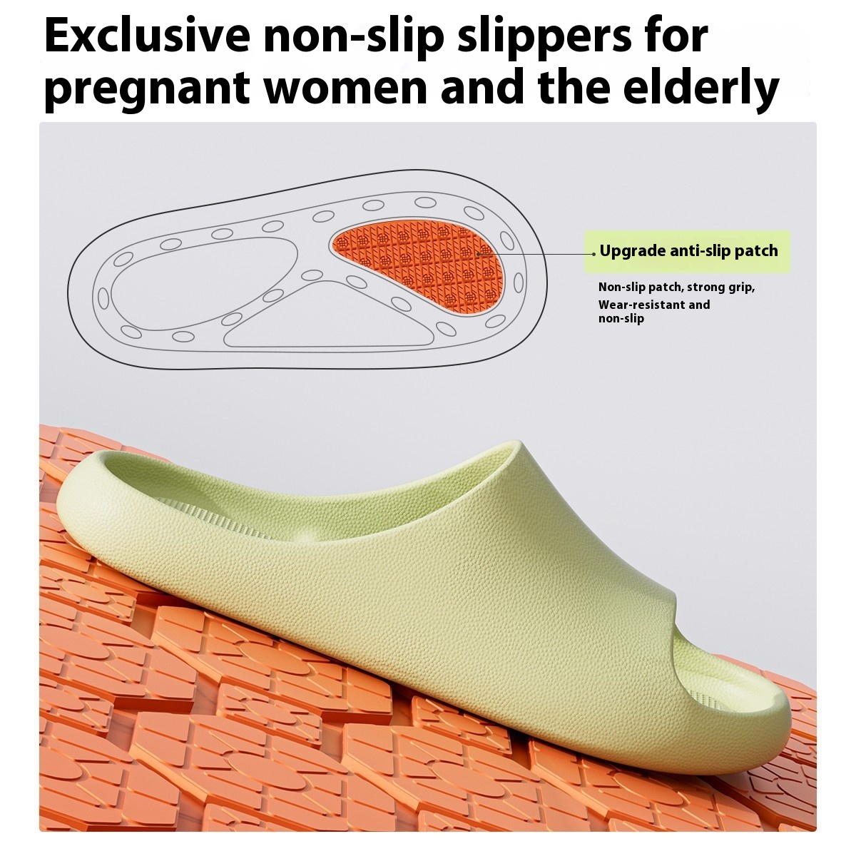 Female Indoor Home Decorator With A Feeling Of Stepping On Feces And Slippers foto 5