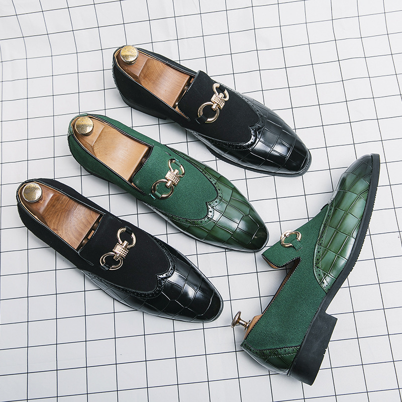 Size Business Fashion Leather Shoes British Casual Shoes foto 2