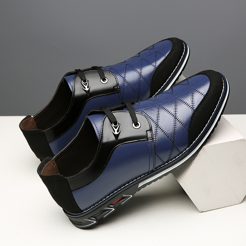 Casual Leather Shoes Without Laces foto 3