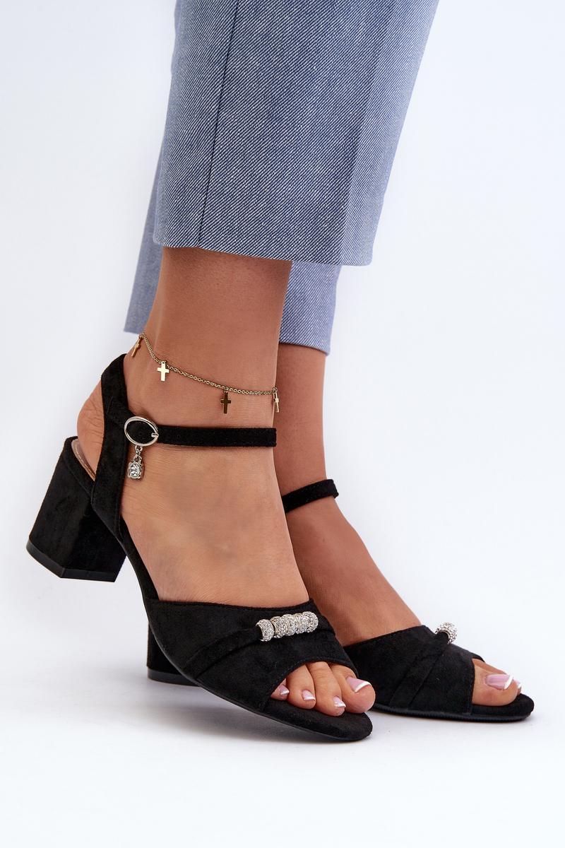 Sandalen op hak Step in style