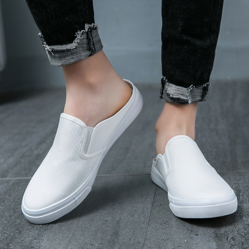 Fashion Men's Slip-on Closed Toe Canvas Shoes foto 5