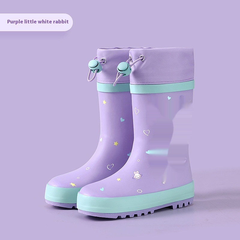 Primary School Student Non-slip Rain Boots foto 5