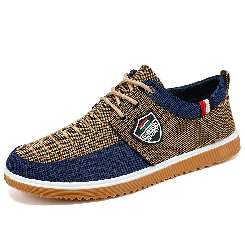 Plus Size Old Beijing Cloth Shoes Lace Up Casual foto 2