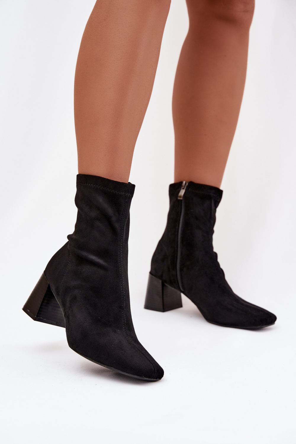 Laarsjes met hoge hak Step in style